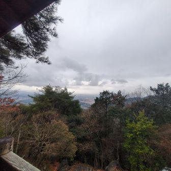 途中の展望台
豊橋方面が見えているらしい