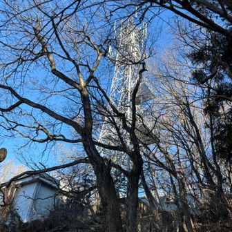 電波塔か？