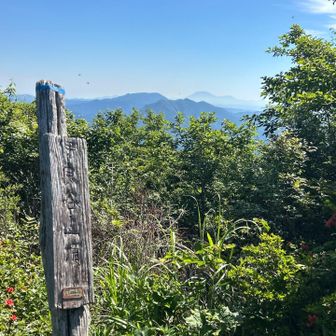 伊良谷山頂から