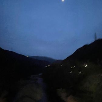 暗くなっちゃった⭐️