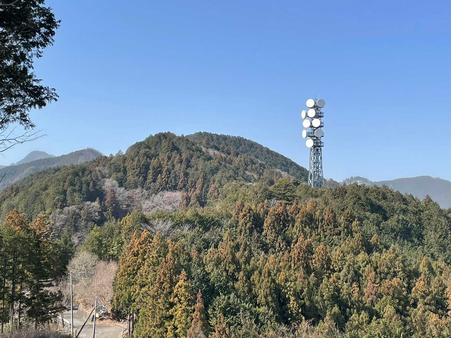 日の出山が見えます⛰️