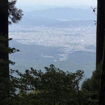そういや、朝は山頂ガスってたけど抜けたんかな