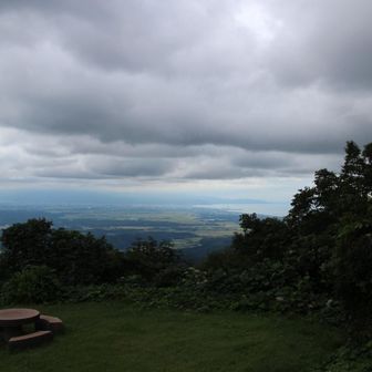 登山口から眺望良し