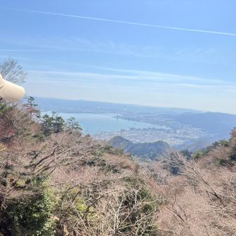 ケーブル延暦寺駅からの眺め💙
ここが1番良かったかも💙🩵💙