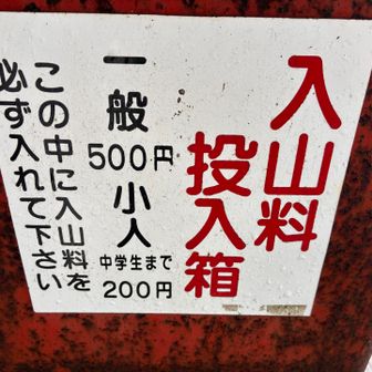 入山料を投入