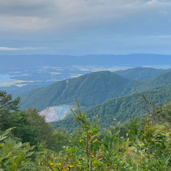 採石場だ👀
山がハゲてる💦
