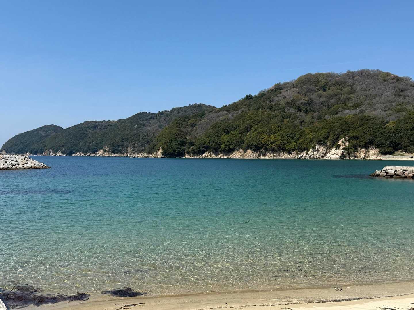 海がきれい✨
浦島太郎がいたのね