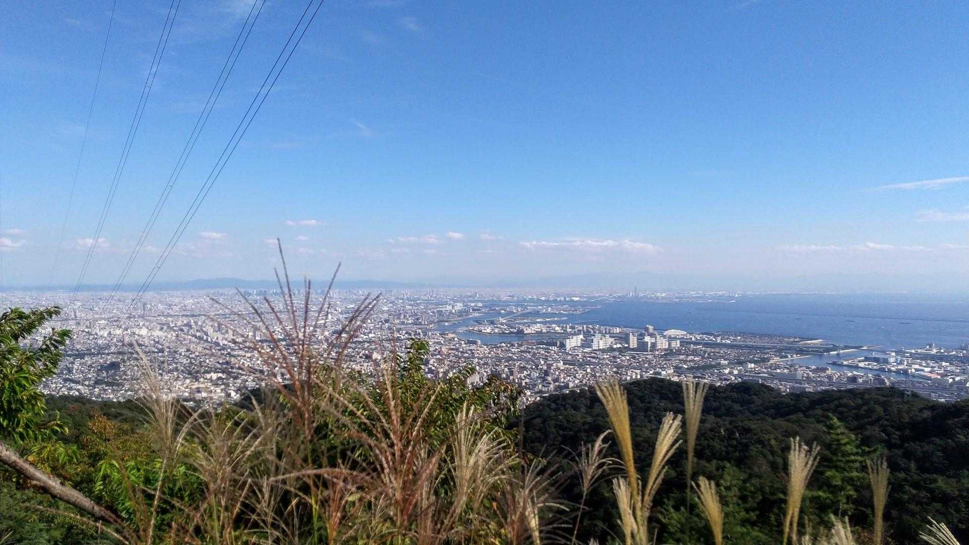 風吹岩からNice view!