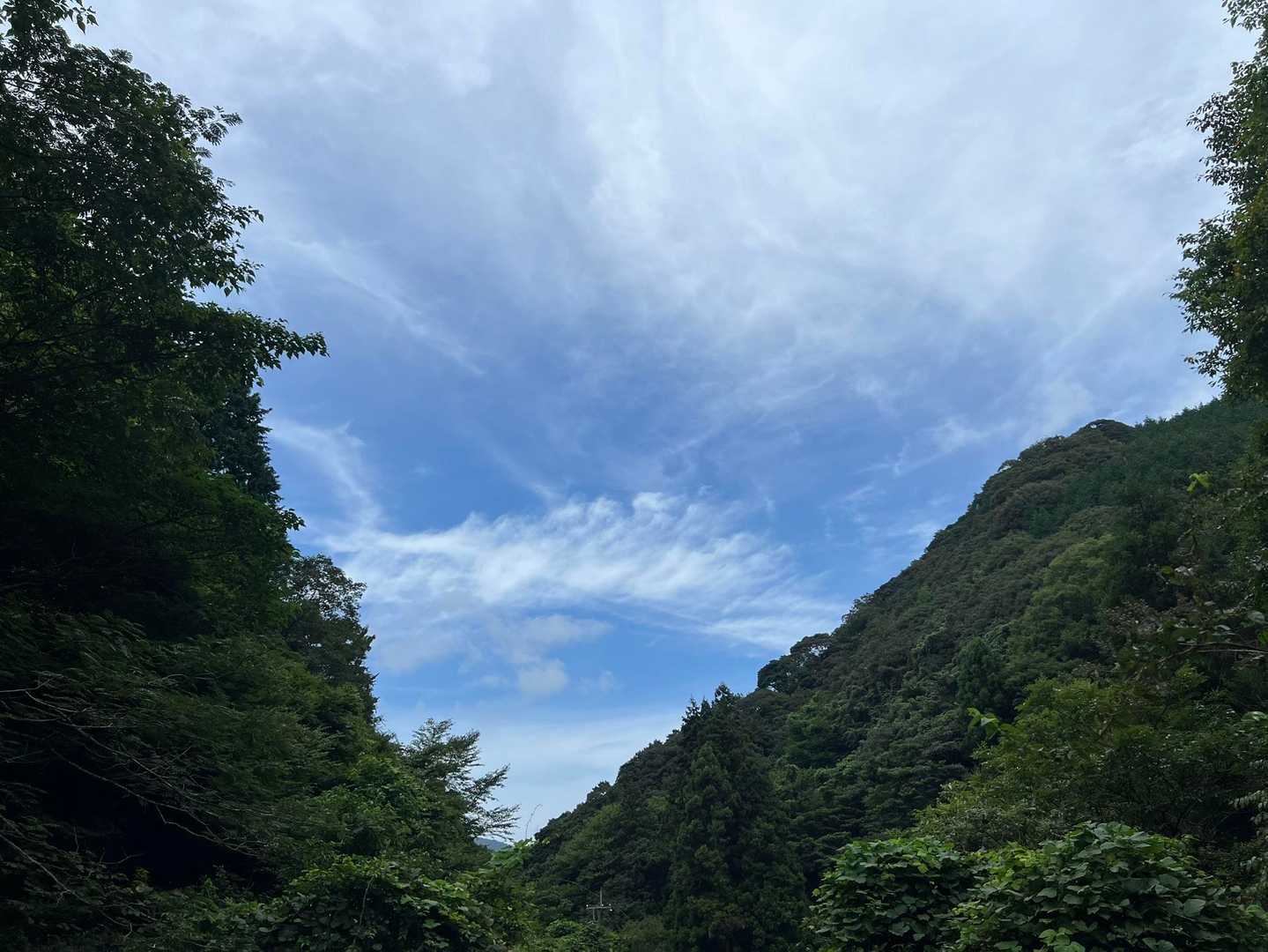 おっ‼️青空😍