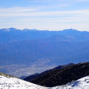 ご無沙汰の塩見岳
本日も凛々しい