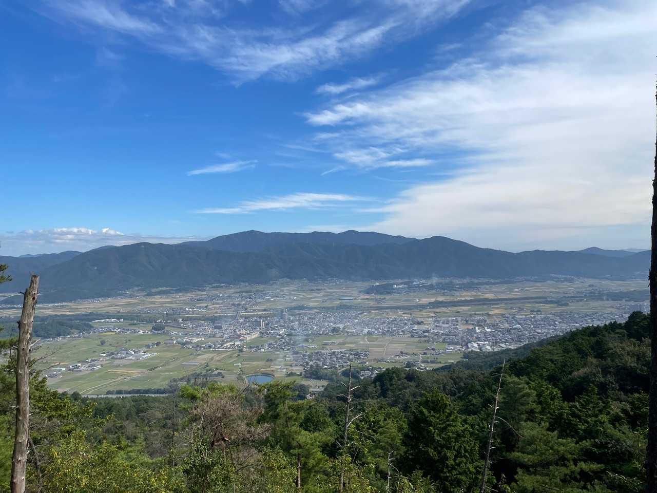 Eコースからの展望です。