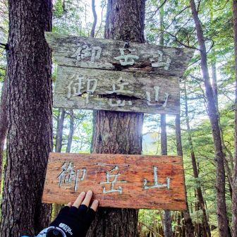お次は✨️御岳山✨️
標高:1,841m
この後は山手線のよう
次々各駅停車🚉