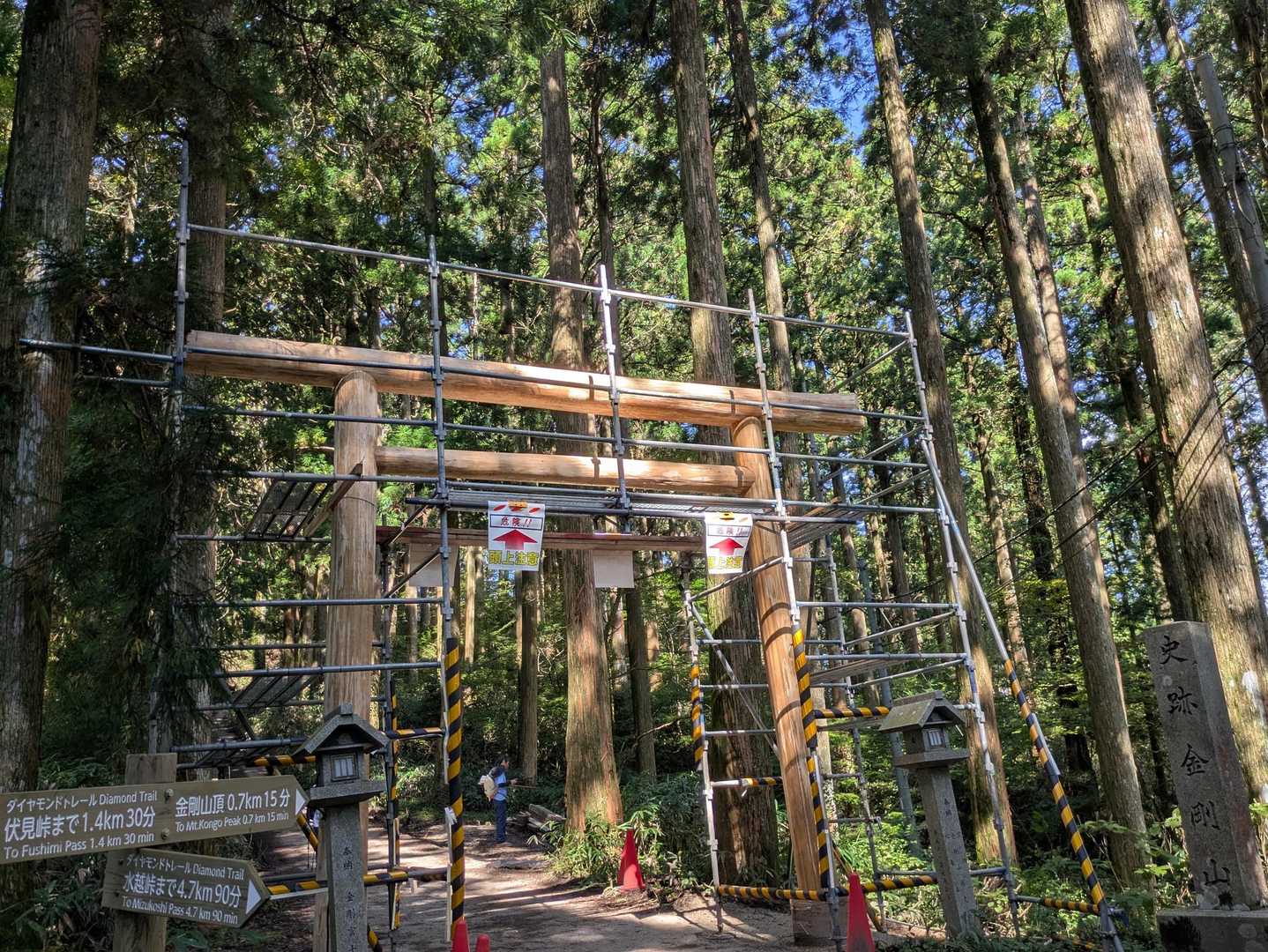 新しい鳥居⛩️⛩️