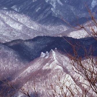 八剣山
山頂で教えて頂きました