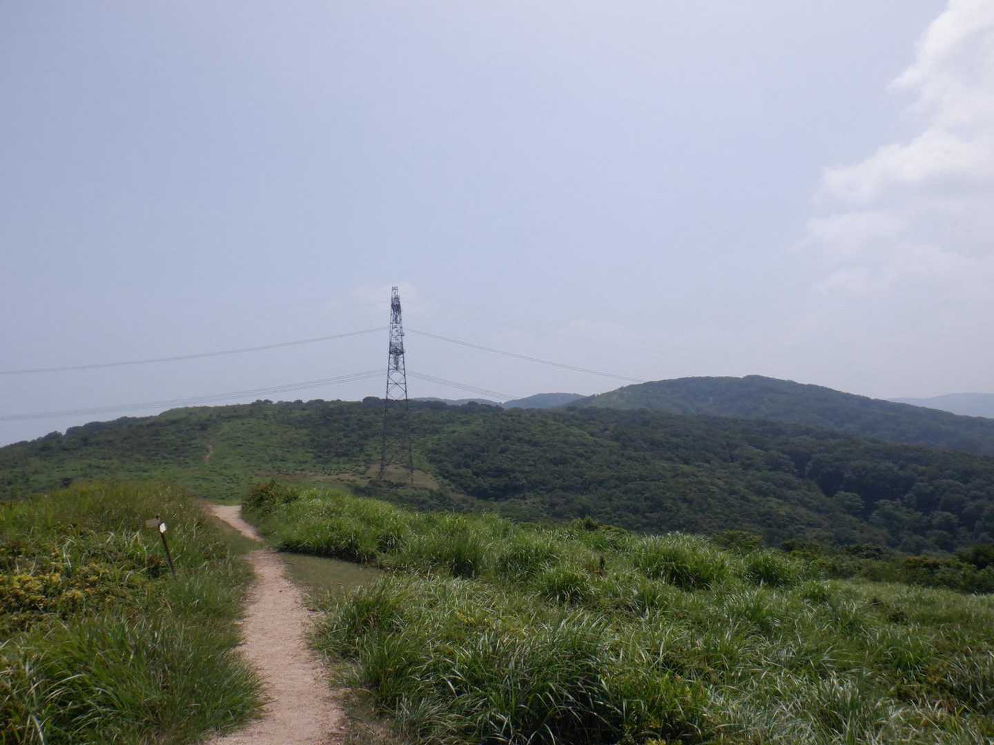 高島トレイル上まで上がって赤坂山山頂は踏まず⛰️