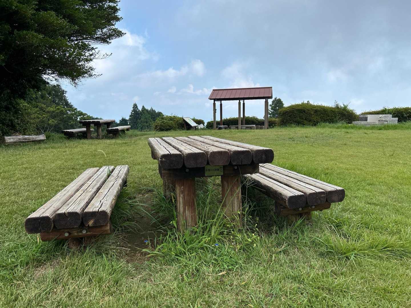 満観峰到着