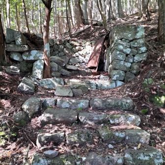 風伝アルプス⛰️ひとまず縦走🎉…元玉置・裏玉置神社を経由して / マル