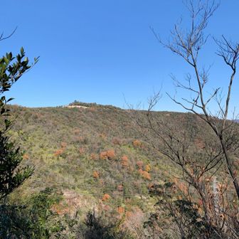 鬼ノ城もはっきり見える😊