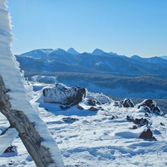 茶臼山展望台から
南八ヶ岳