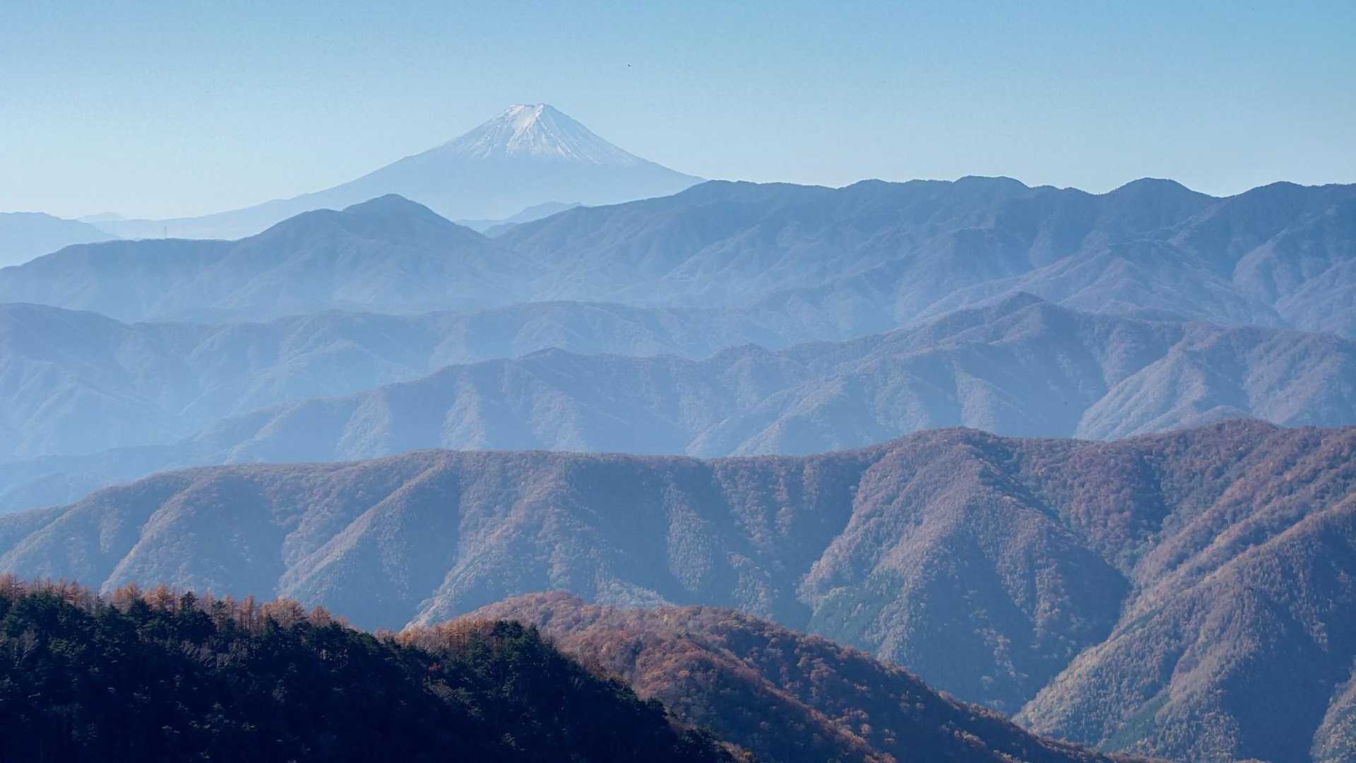 小袖登山口-七ツ石山-雲取山-雲取山荘 往復コースの写真
