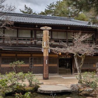 岩惣本館の正月の設え