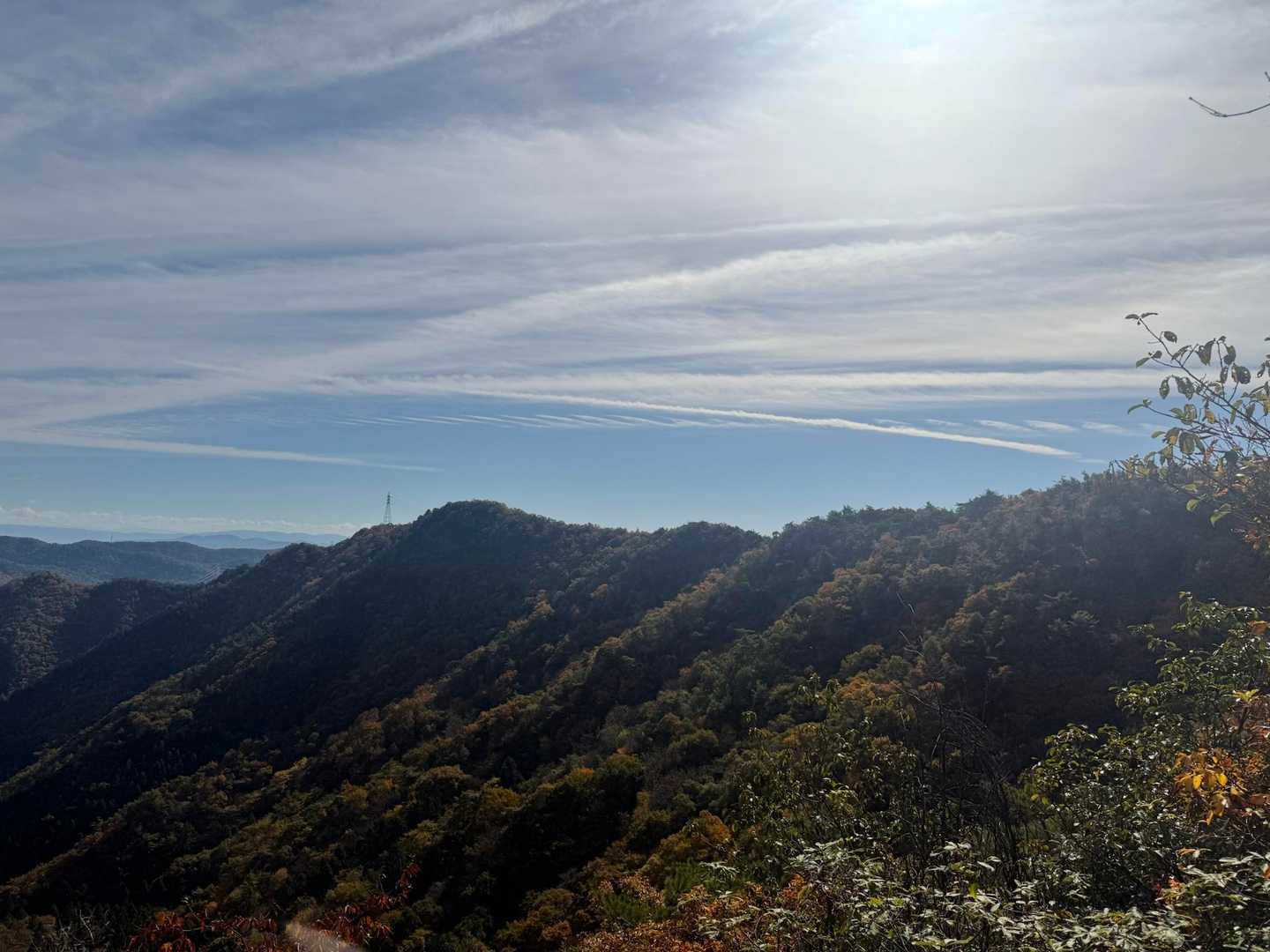 あとから向かう城山方面⛰️