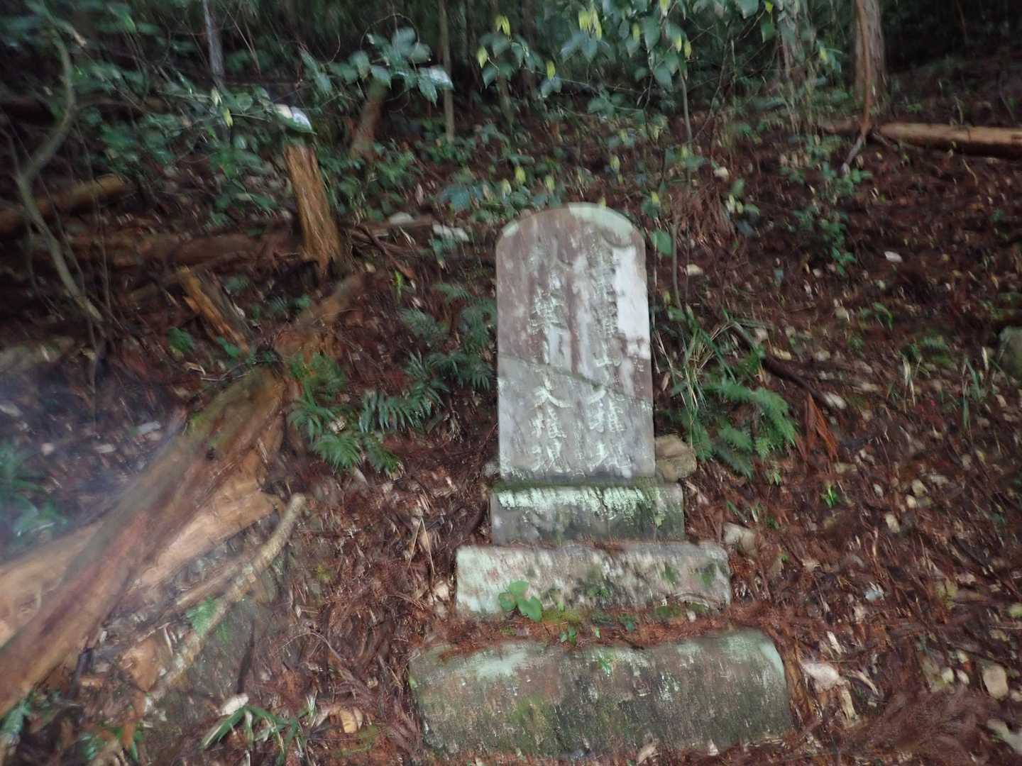 権現の石碑