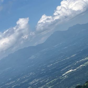 阿蘇五岳をアップ