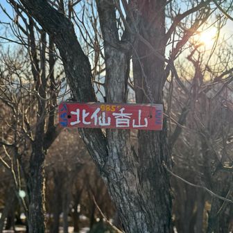 北仙香山
こちらも縦走路から少し外れたところにある