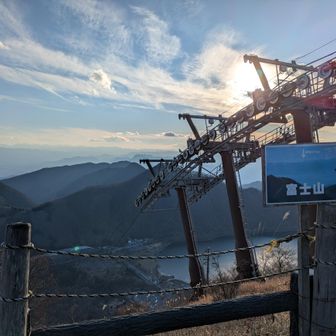富士山は雲の向こう