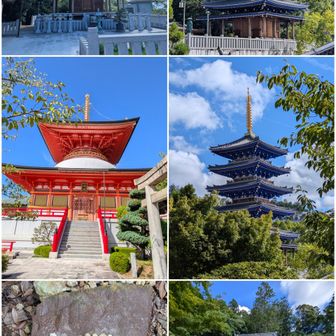 中山寺。

青龍塔。

大願塔。

8月15日。16日には色々な場所でイベント多し。

中山寺奥之院。