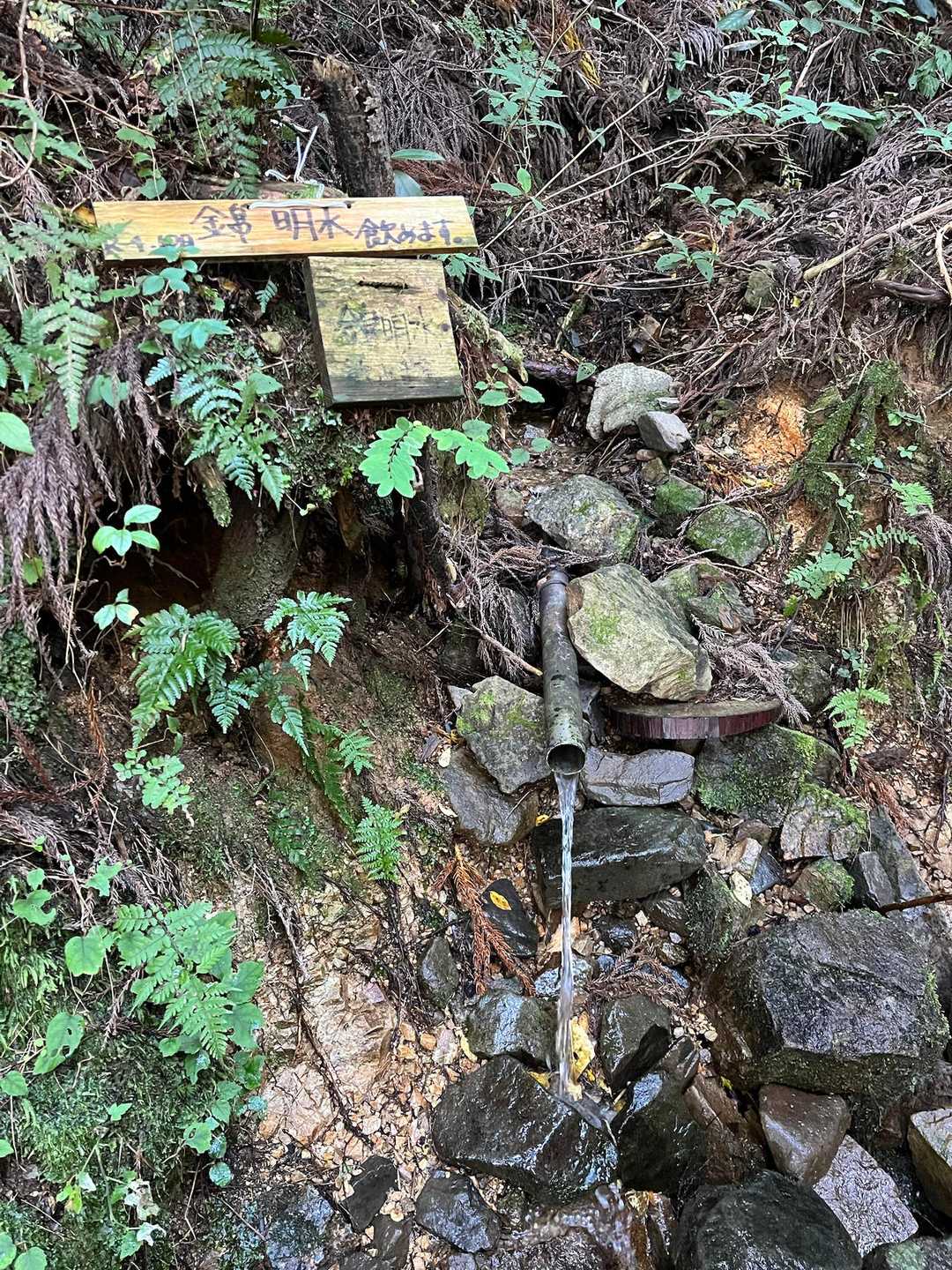 錦明水
冷たい水で手を洗ってスッキリ