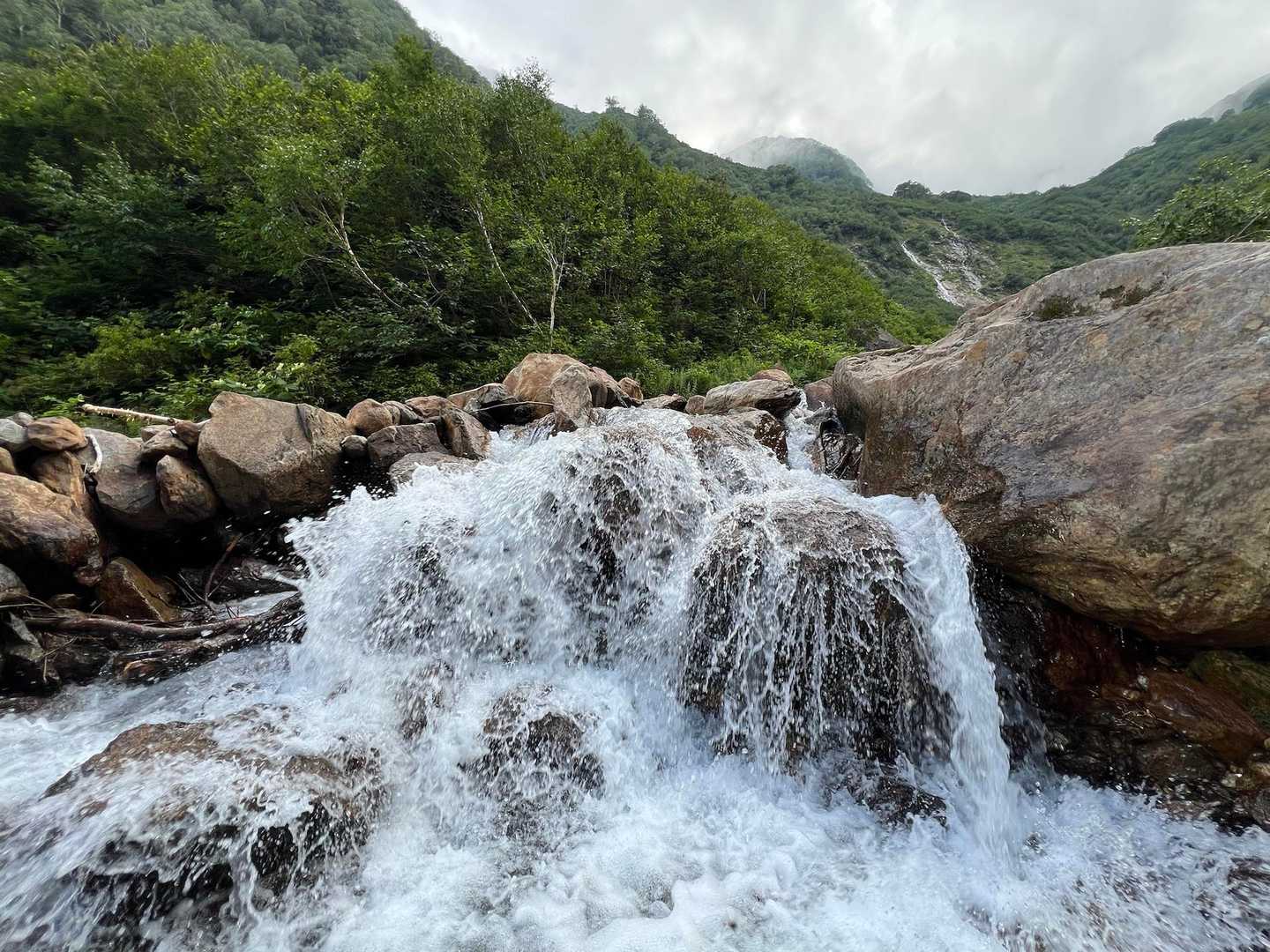 気温も上がり沢下り気持ちいい

ドボンはしません😆
すでに🩲までビッショリだけど𐤔𐤔𐤔𐤔