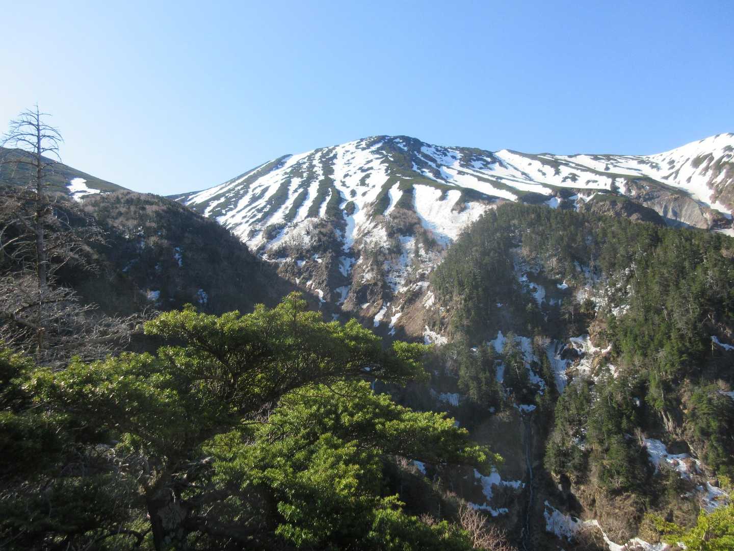 岐阜側から初めて見る御嶽山
