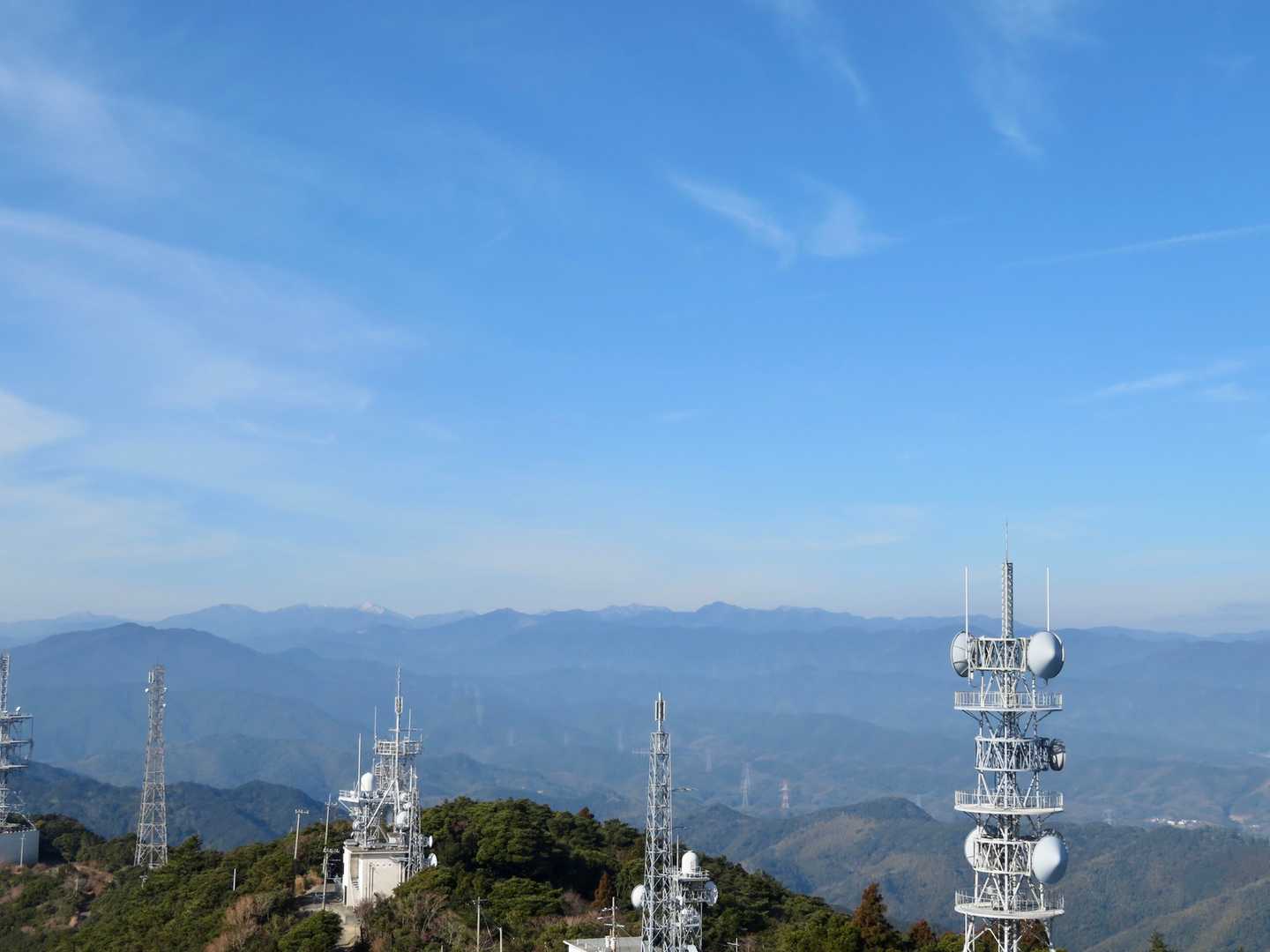 明神山 往復コースの写真