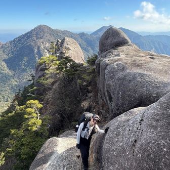 いい景色と岩🪨