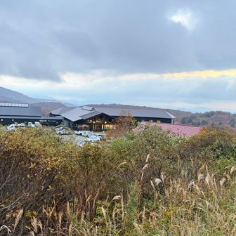 流石に鳥海山も雲の中☁️