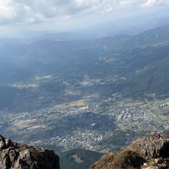 マタエに下ります
湯布院の街並み
