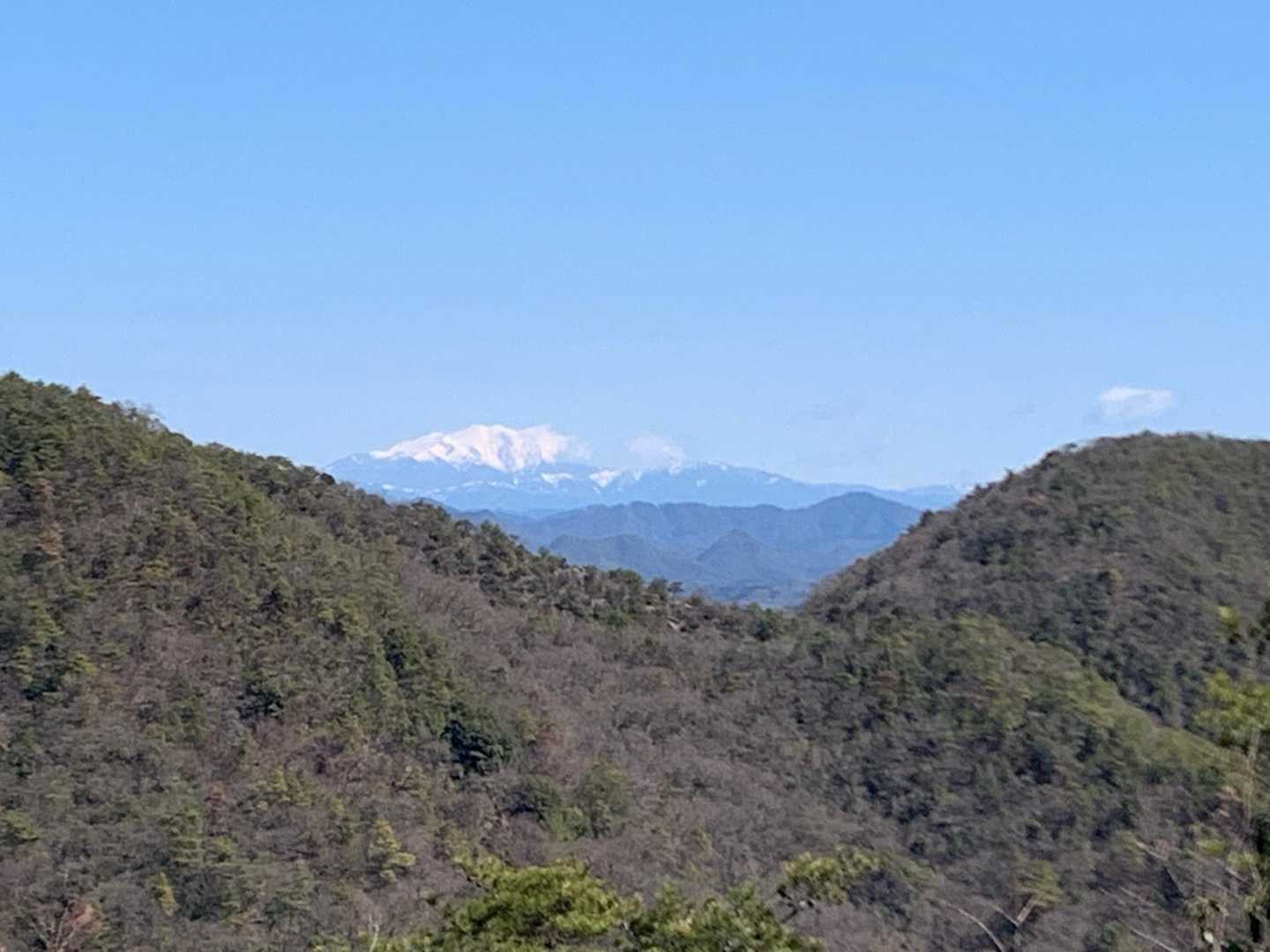 なんと御嶽山見える！