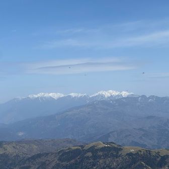 中央アルプス　山の名前が分からず