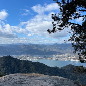 対岸、大野町方面
