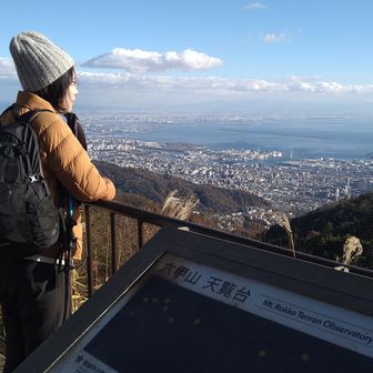ケーブル山上駅の天覧台から