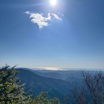 眺望は少ないけどキレイに海まで見えた😄