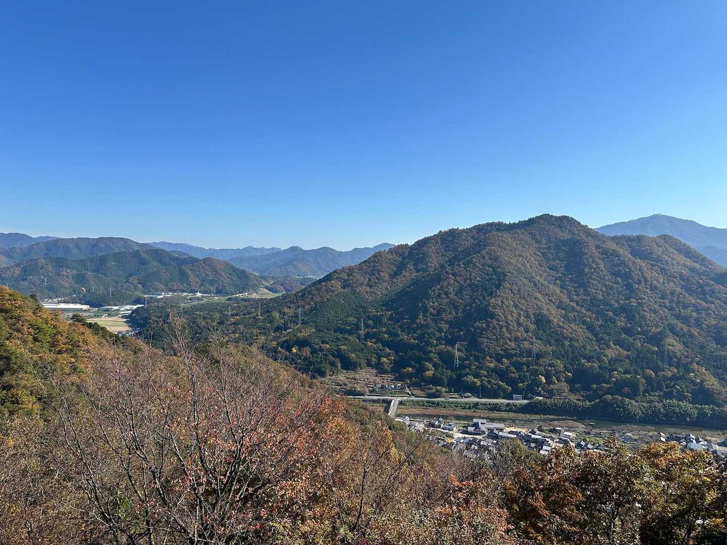 北千畳と呼ばれる展望地からの眺め😃
