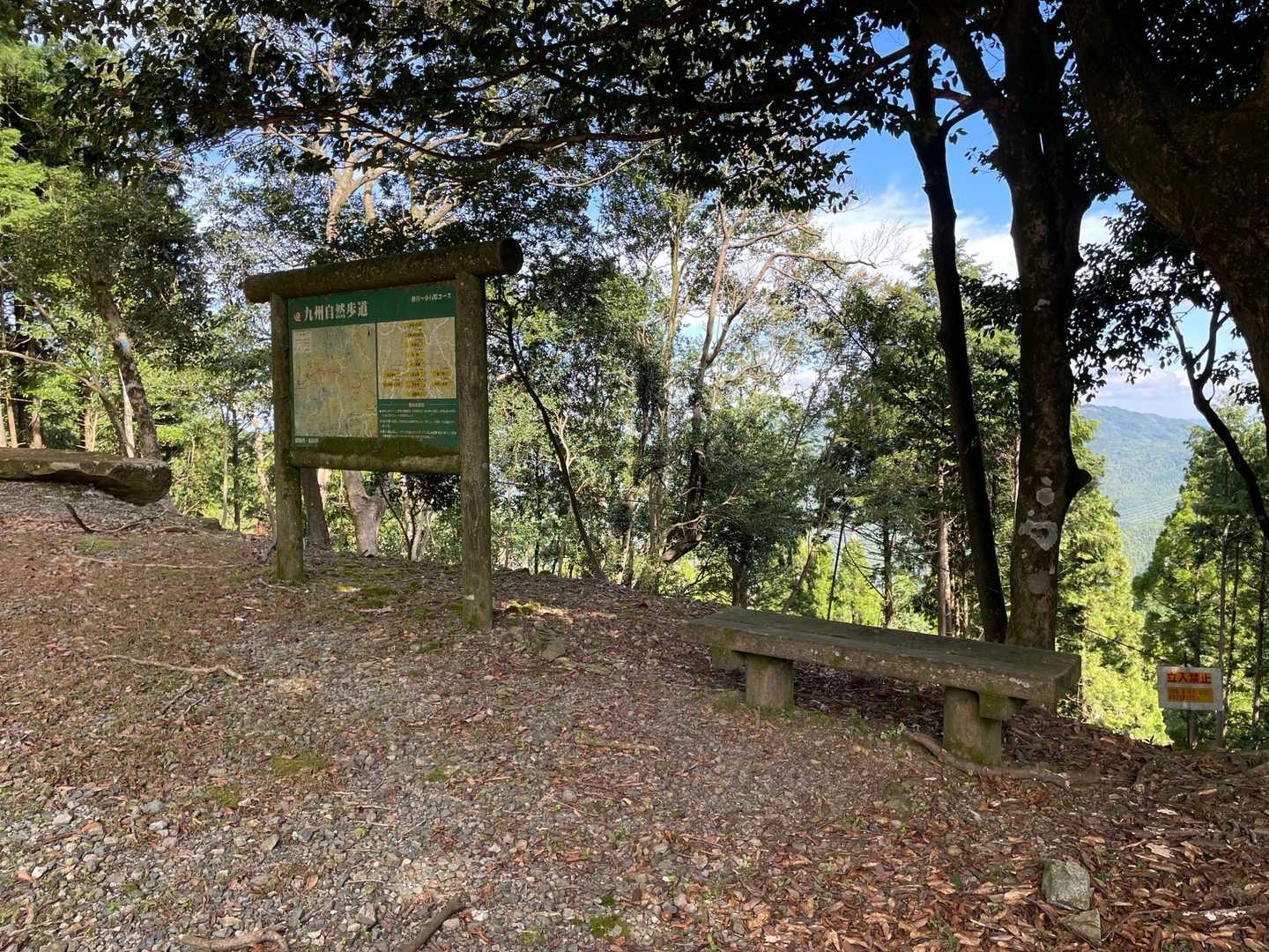 馬見山 往復コースの写真