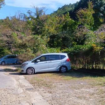 廿原の登山口に戻る
流石日曜日
昼は4台目でした