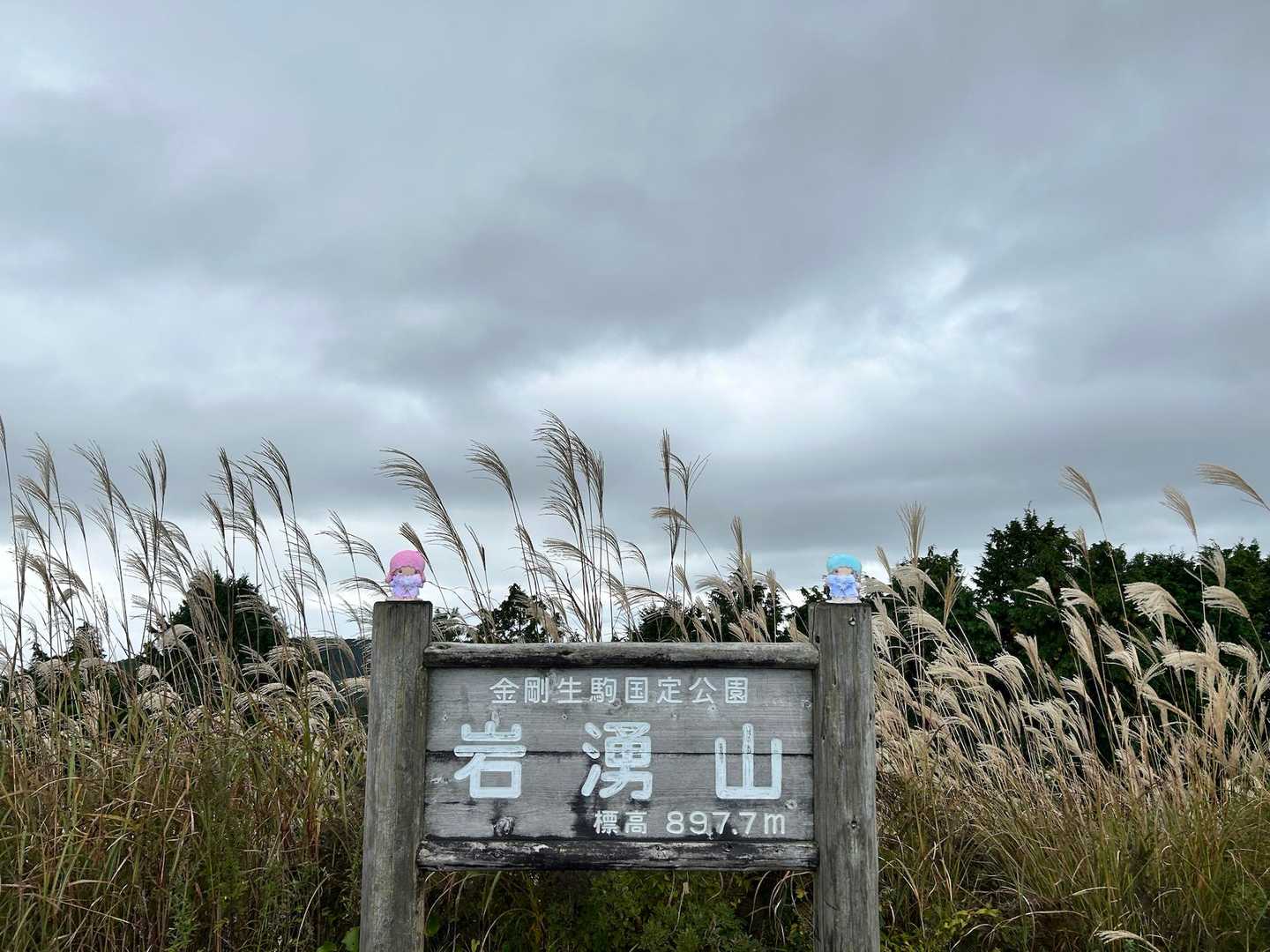 山頂到着です。
