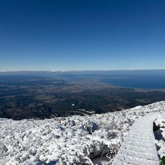 寒くて走ってた