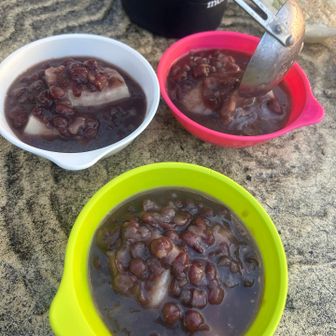 今年初餅
Nちゃんの実家でついたお餅入り