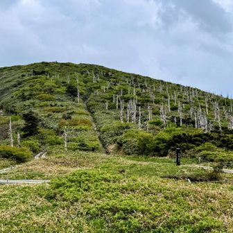 地蔵山を右手に下ります